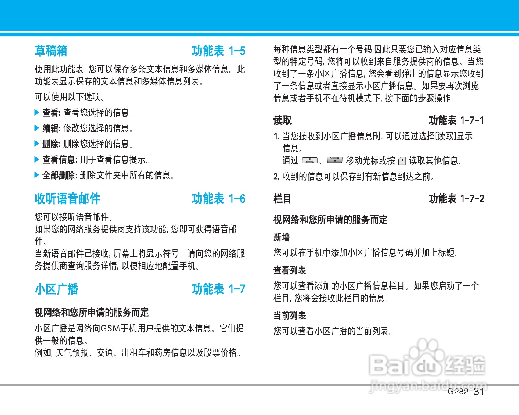 乐金手机LG-G282型使用说明书:[4]