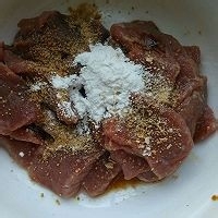 彩椒炒牛肉里脊