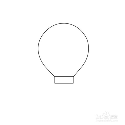 如何画灯泡简笔画