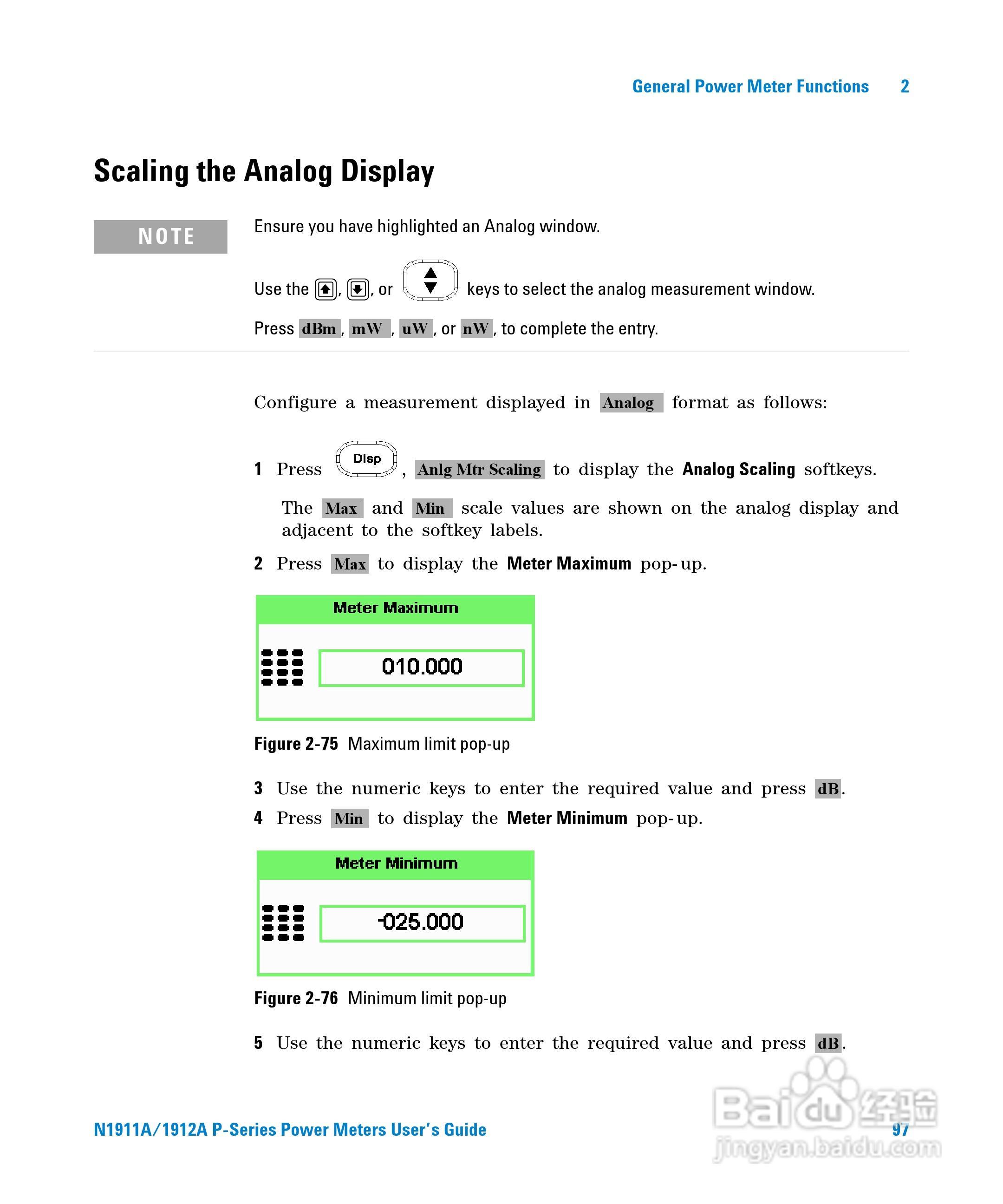 N1911A功率表使用手册:[12]