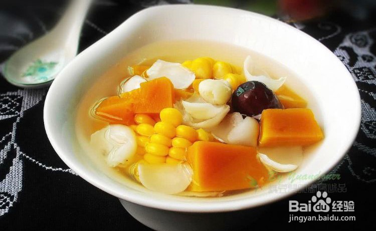 干鲜百合南瓜汤