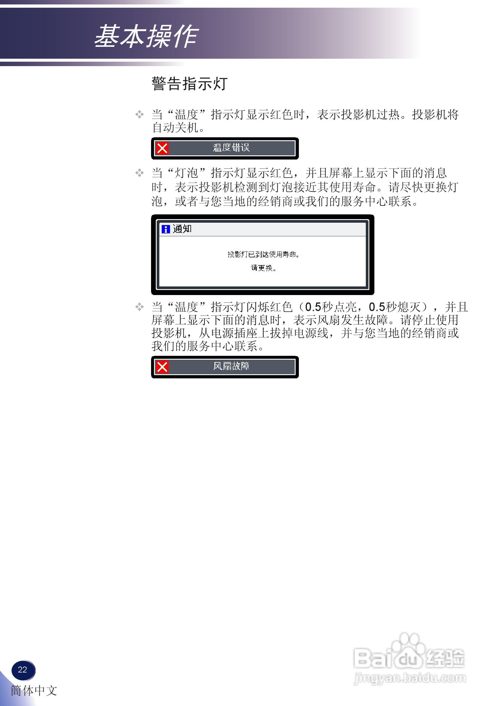 理光PJ X5140 投影机使用说明书:[3]