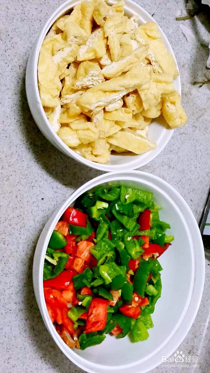 豆泡小炒肉的做法