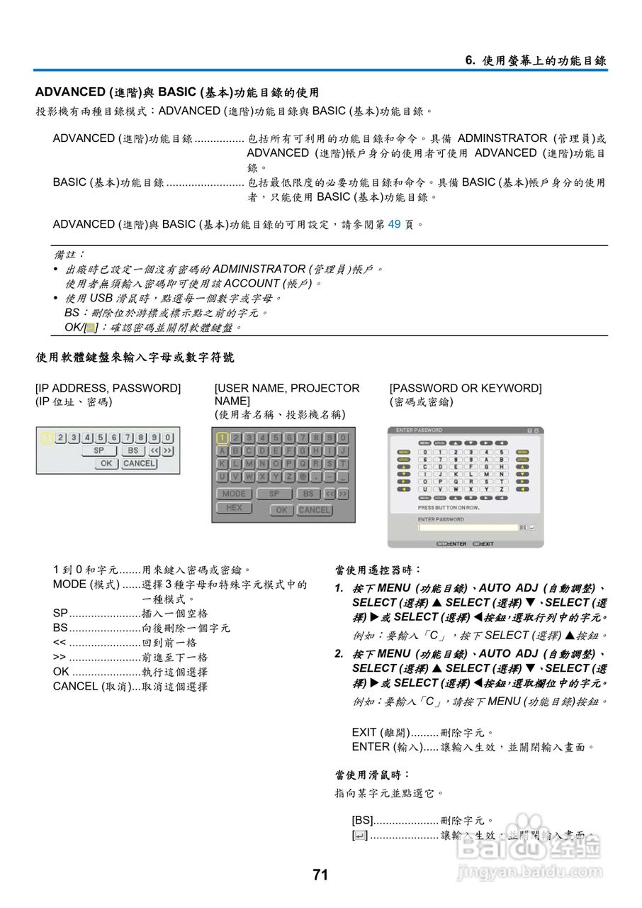 NEC NP901W型投影机用户手册:[9]