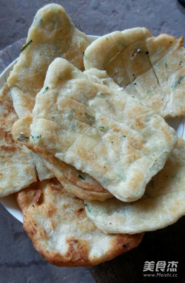 韭菜千层饼的做法