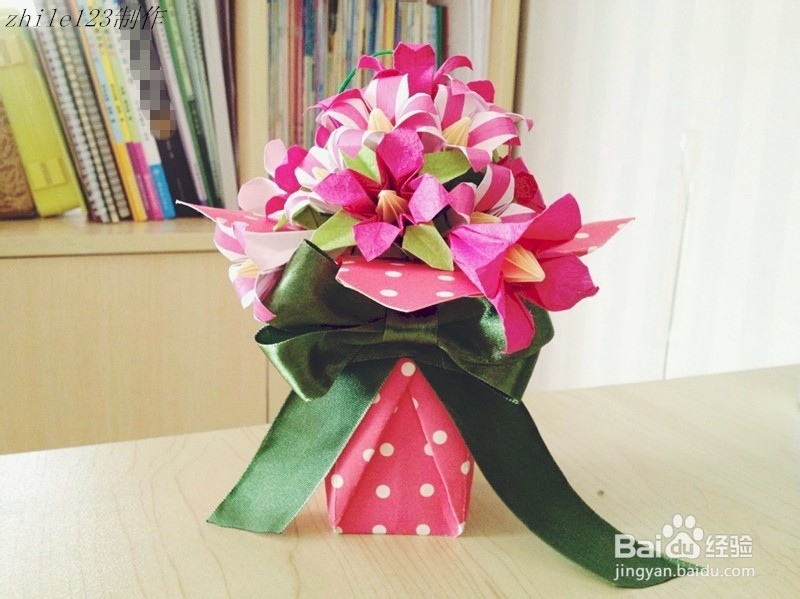 手工折纸制作：[50]DIY幸福花篮