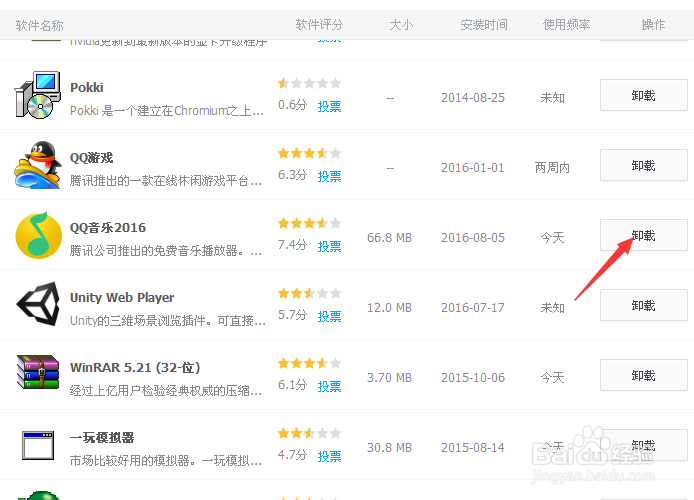 如何卸载电脑软件?