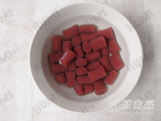 紫薯芋圆,夏天居家必备