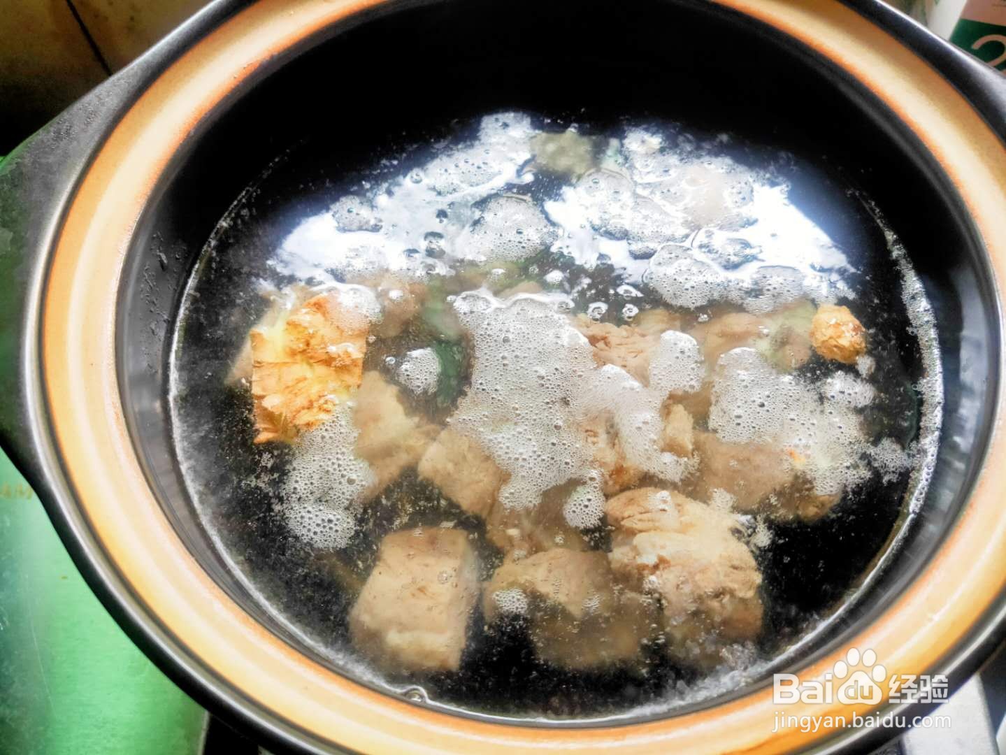 香菇玉米炖排骨---养生菜系列
