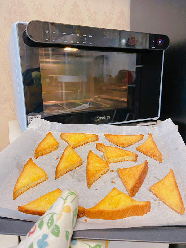 好吃到停不下来蒸烤箱版吐司脆角