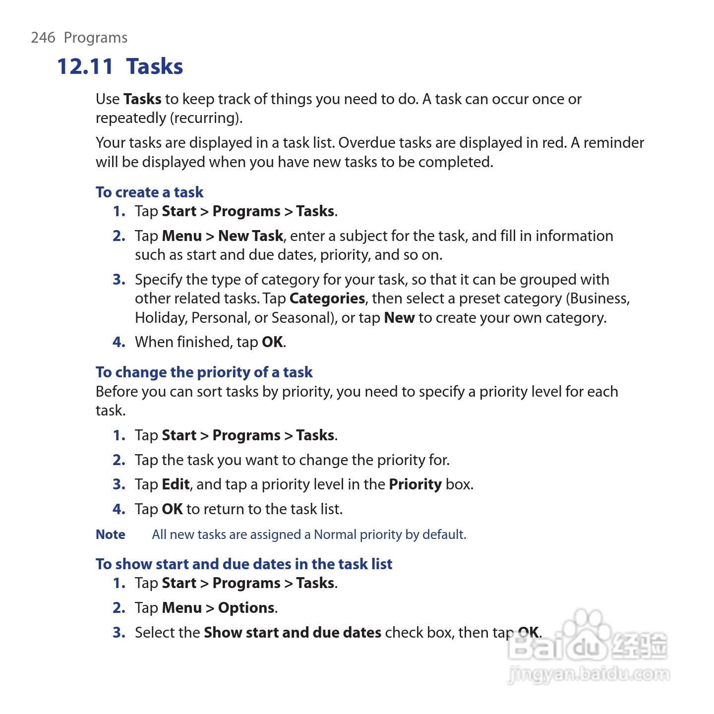 HTC Touch Cruise手机说明书:[25]