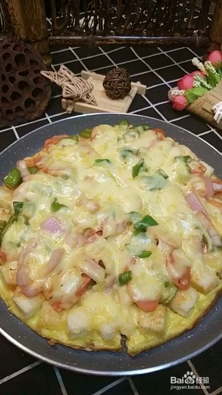 如何制作面包披萨