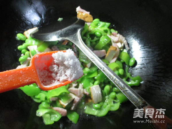 什锦炒毛豆的做法