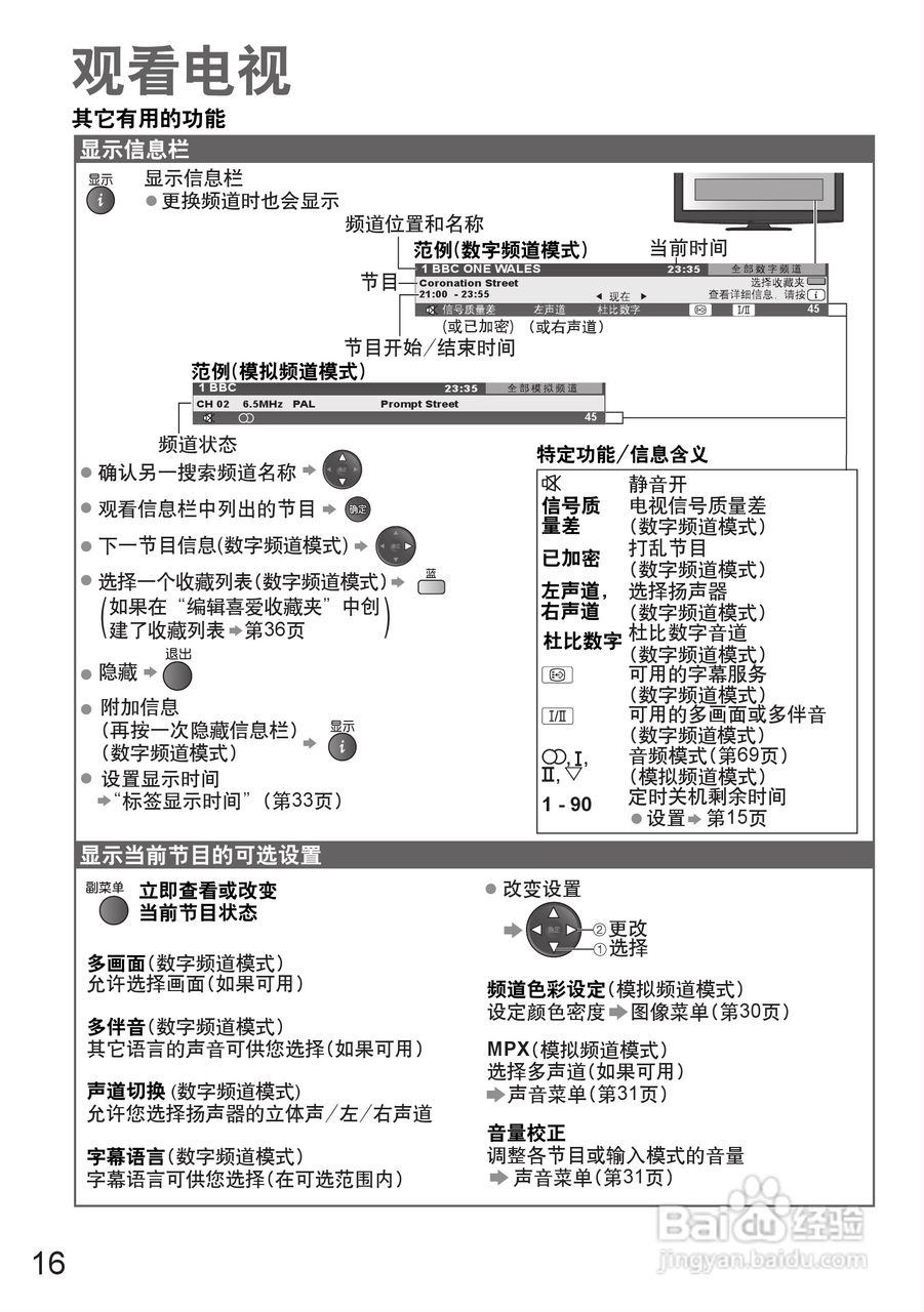 松下液晶电视TH-P46GT20C型使用说明书:[2]