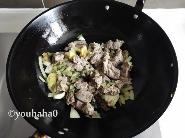 番茄牛腩面的做法
