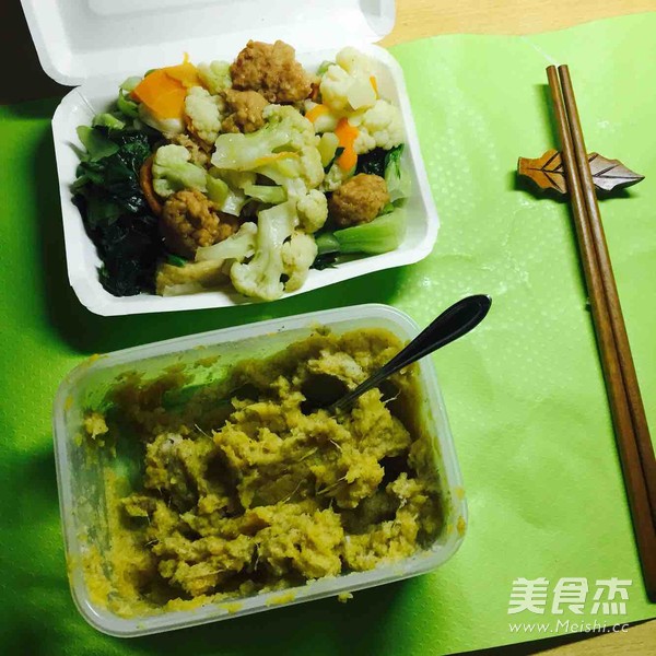 红薯豆渣糕的做法