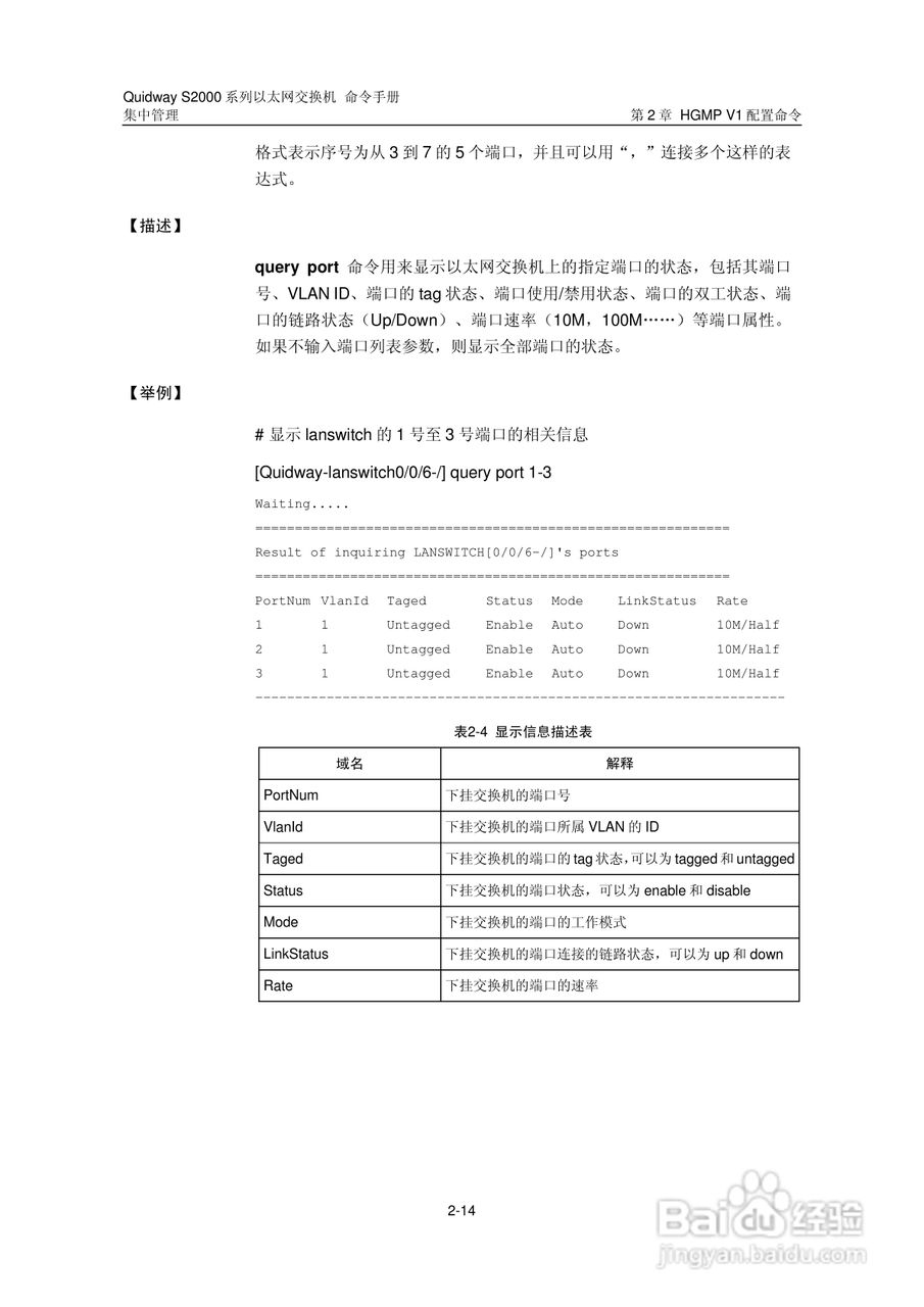华三交换机QuidwayS2000形说明书:[15]