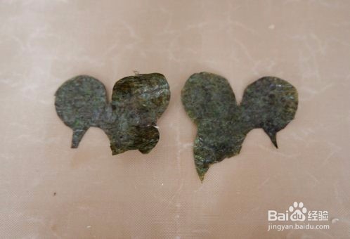 卡通便当—亲亲米奇米妮怎么做?