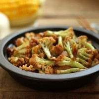 豆鼓花菜的做法