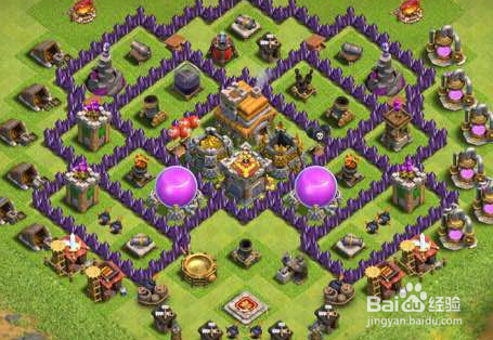 部落冲突七本神阵