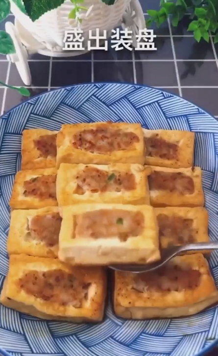 煎酿豆腐怎么做