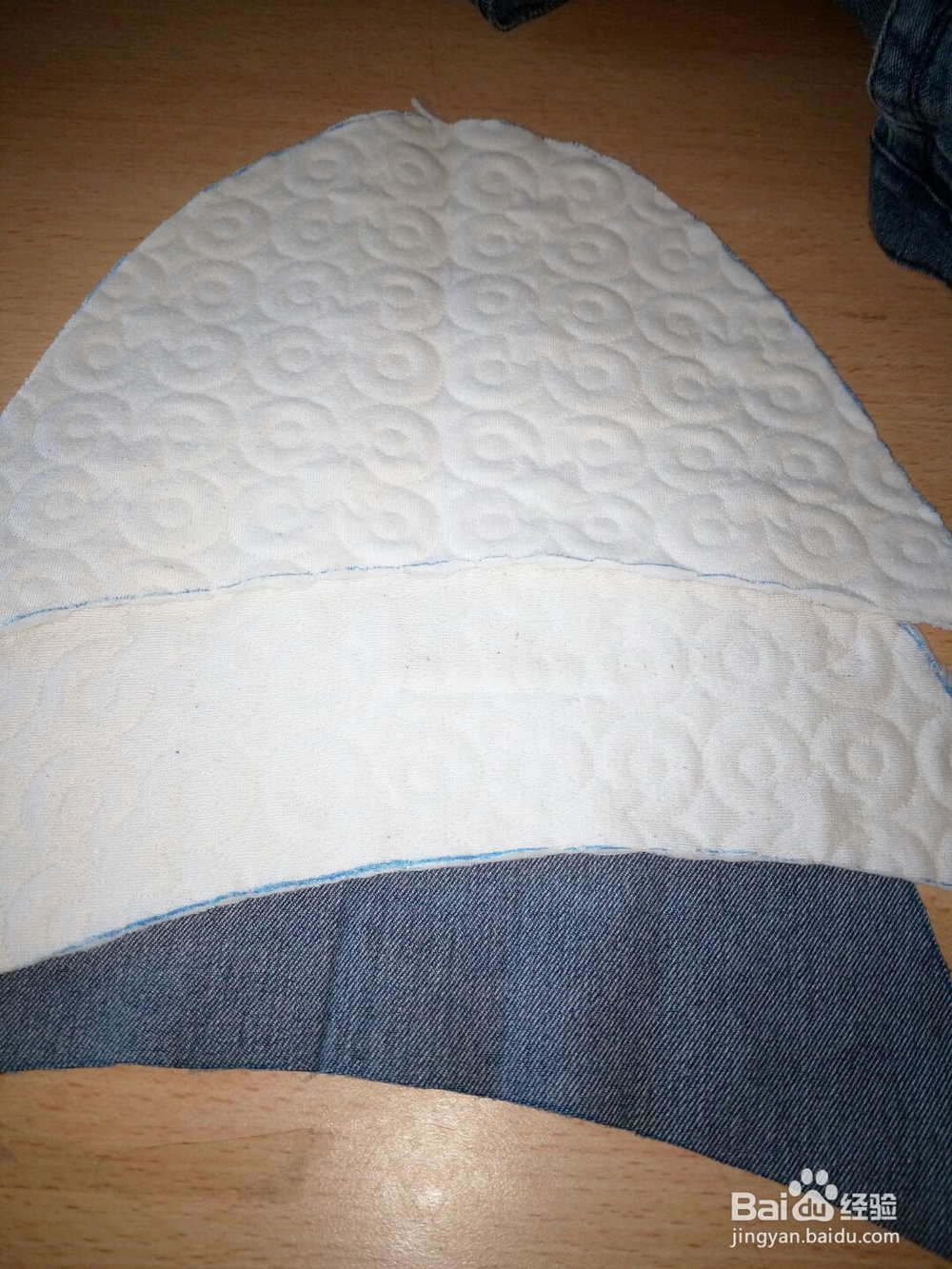 好看的牛仔布棉拖鞋