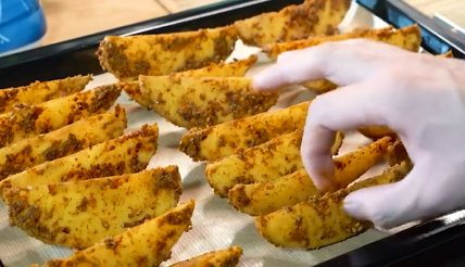 如何烤制香脆烧烤薯角？