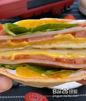 如何用早餐机做快手三明治