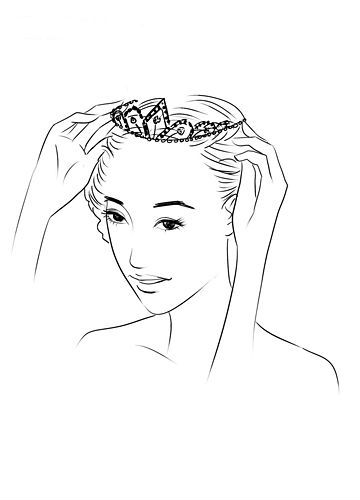 四款新娘美丽发型