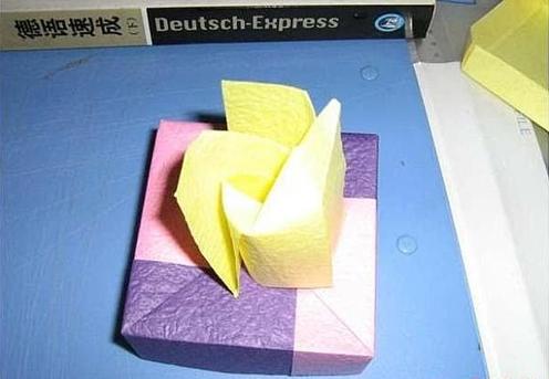 一种超美玫瑰花的折法