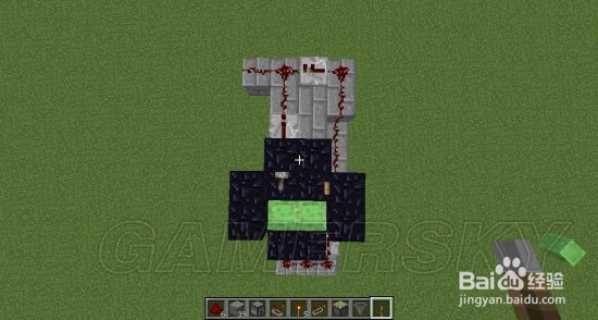 我的世界平地隐藏门教程