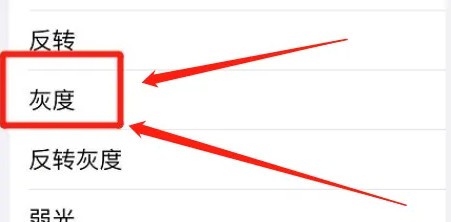 苹果缩放如何开启灰度滤镜