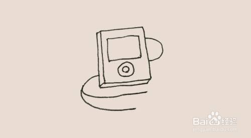 "mp3/随身听"怎么画?