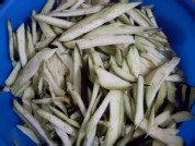 素炒茄丝怎么做