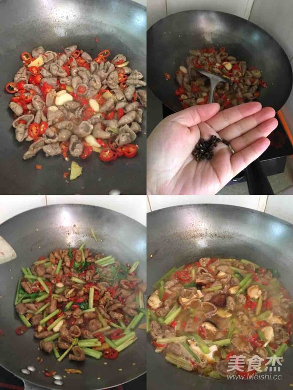 干锅肥肠的做法