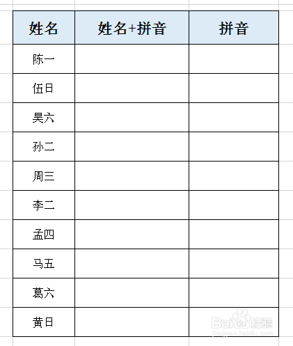 Excel中的汉字加拼音怎么操作