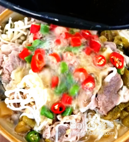 自己制作酸菜肥牛汤