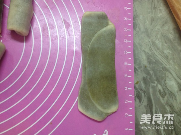 紫薯蛋黄抹茶酥