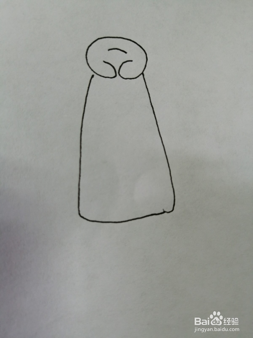 简笔画小棉袄怎么画