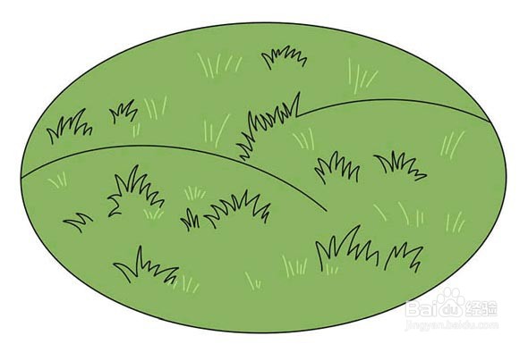 如何为孩子画一片草地