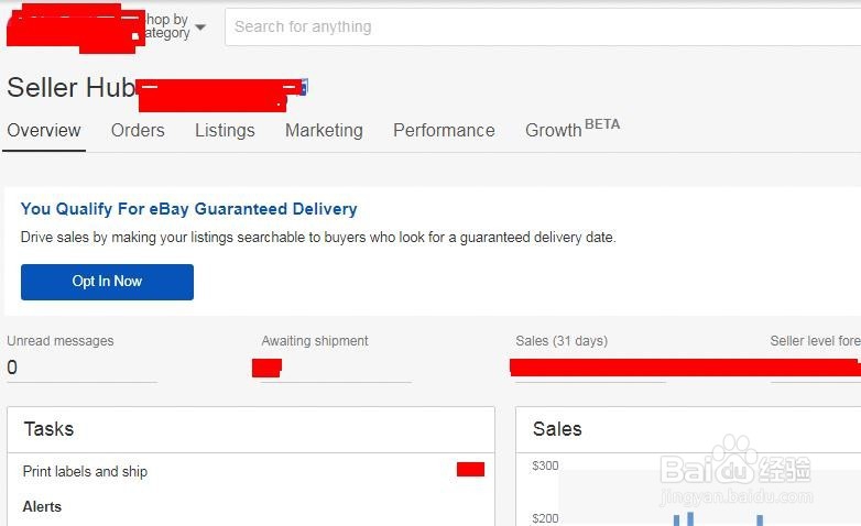 eBay店铺怎么查看拍卖情况和买家