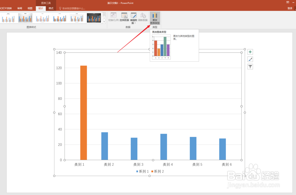 数据差距很大的PPT柱状图怎样优化