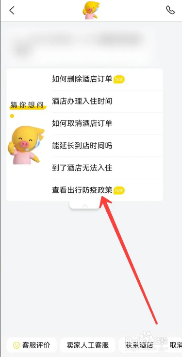 飞猪旅行怎么咨询客服