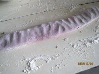 紫薯双色馒头做法