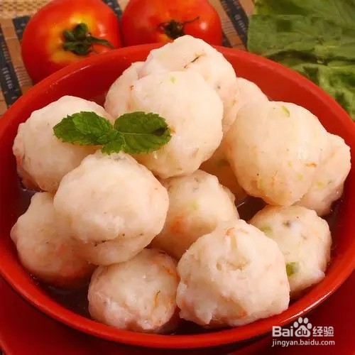 虾丸白玉菇汤
