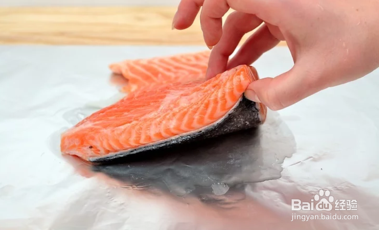 如何烤制三文鱼