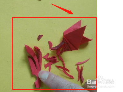 10折团花剪纸图案画法