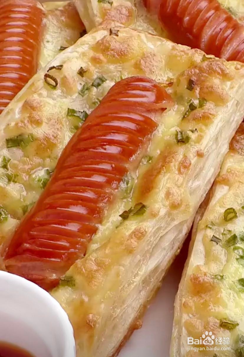 手抓饼版丹麦热狗酥做法