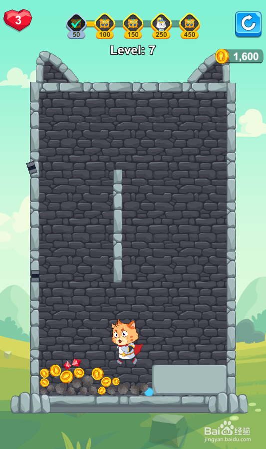 Cat Force的Level：7如何通过？