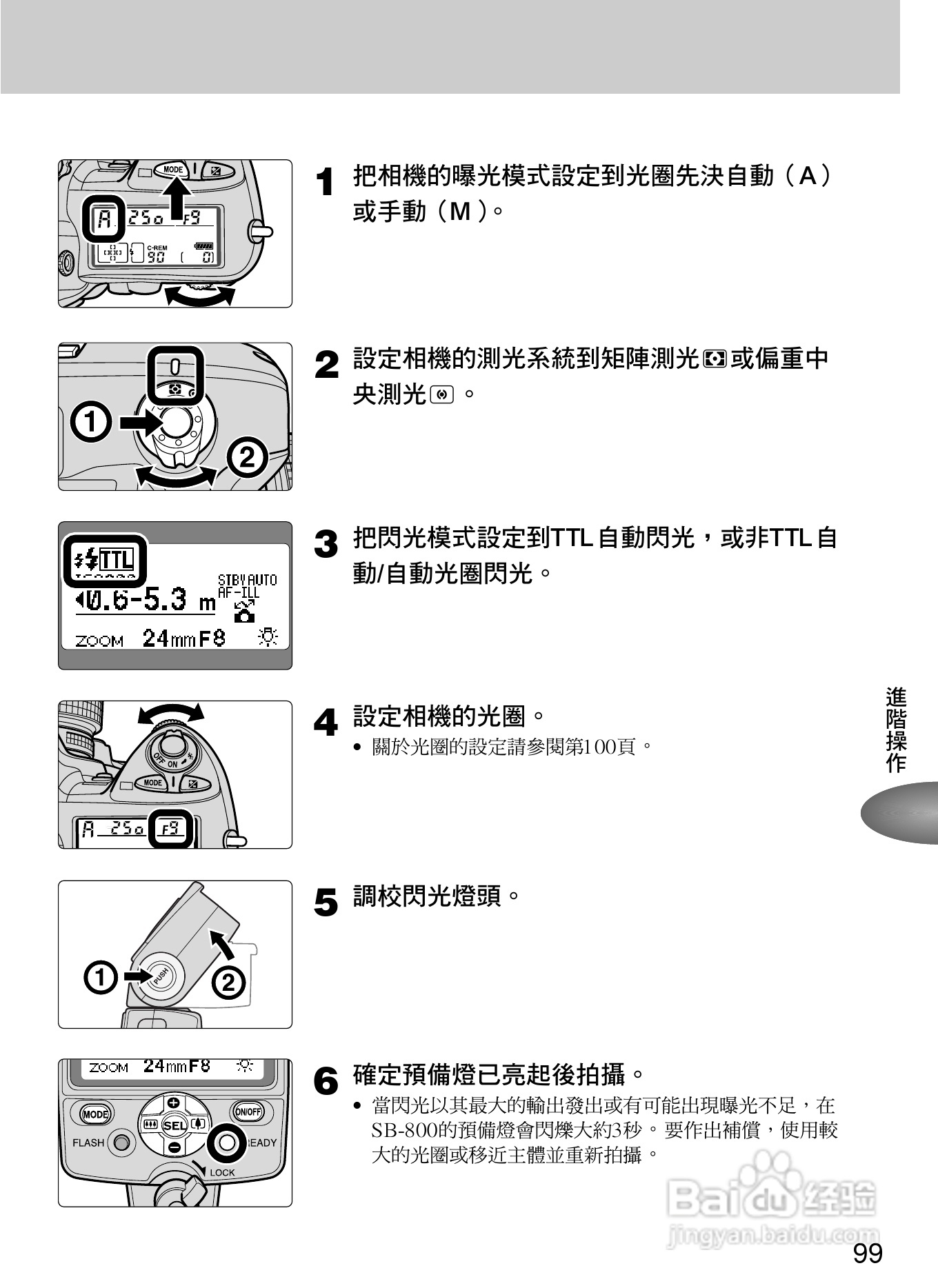 Nikon SB800自动对焦闪光灯使用说明书:[11]